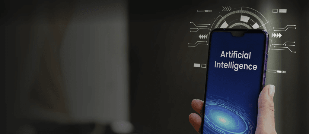 Usage of AI property management in a hand-held device