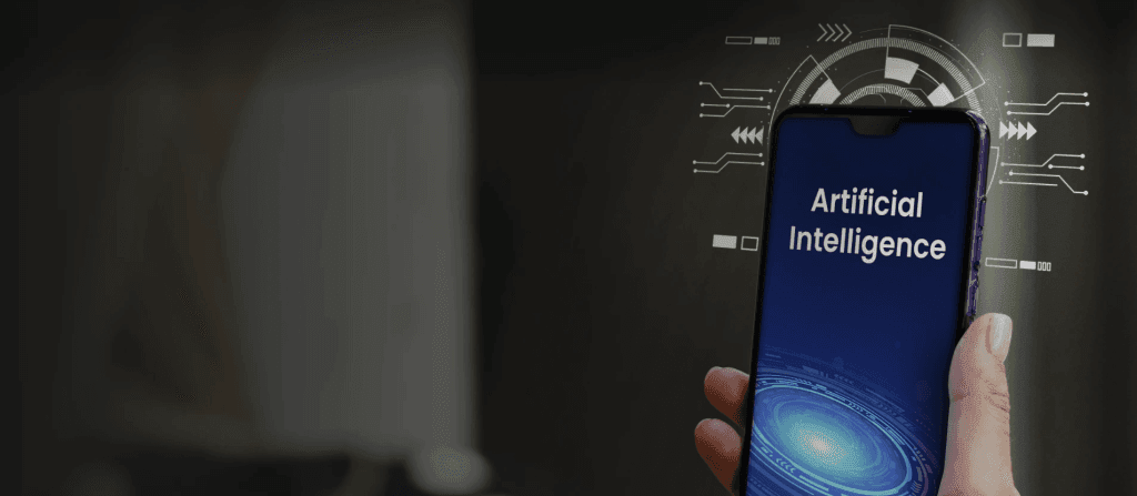 Usage of AI property management in a hand-held device