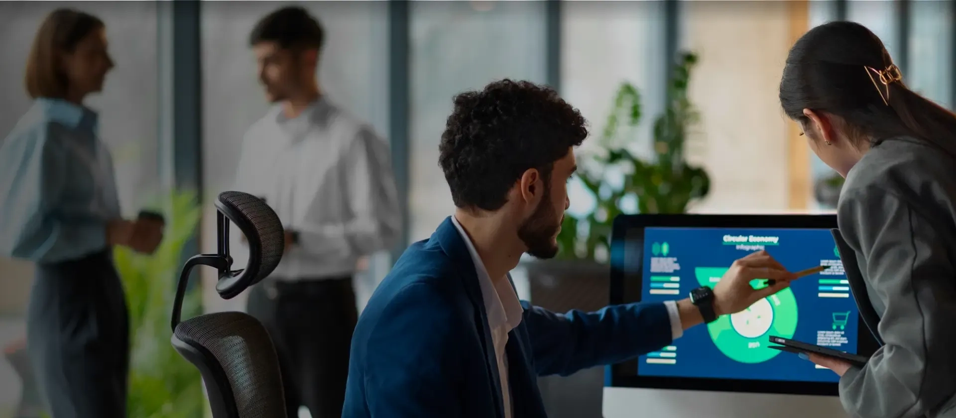 Iot in the workplace simplifying data computing from numerous assets