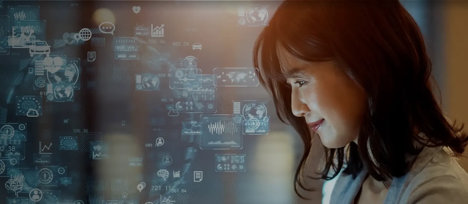 Women navigating the digital world showcasing the strong future of IoT